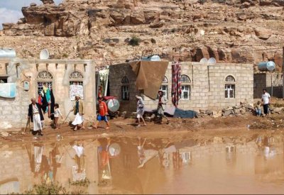 اليمن.. إجلاء آلاف المتضررين من الفيضان بمساعدة التحالف