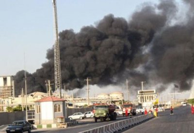 انفجار مصنع بطاريات في طهران.. 21 مصاباً بحالة حرجة