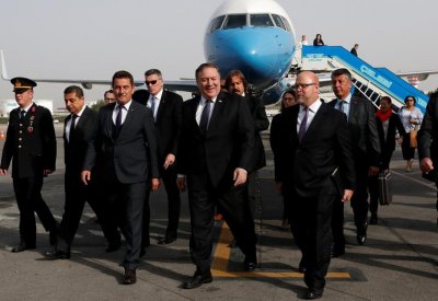 أردوغان يستقبل بومبيو في أنقرة