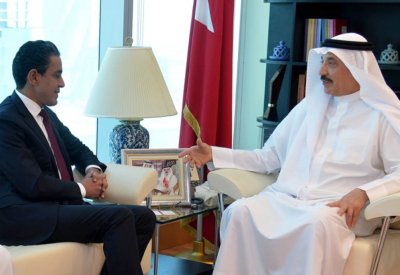 وزير العمل والتنمية الاجتماعية يستقبل الرئيس التنفيذي لمصرف السلام