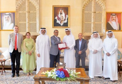 سلمان بن ابراهيم يؤكد حرص البحرين على انجاح برامج تطوير التنس الآسيوية