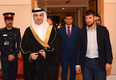 نائب الرئيس الشيشاني يصل البحرين لحضور افتتاح كأس العالم للطيران الحر