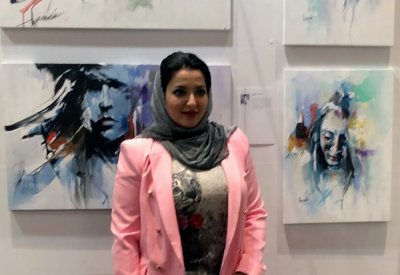 حمده النشمي فخوره بمشاركتي وسط ٤٥٠ فنان من العالم