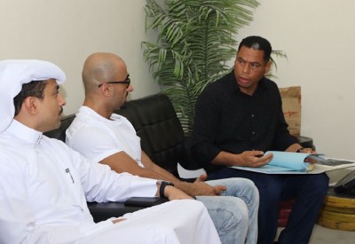 فحص أخير للاعبي المنتخب الوطني لبناء الأجسام