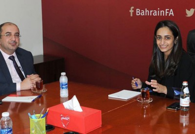 حصة بنت خالد تستعرض سبل التعاون مع رئيس الجامعة الخليجية