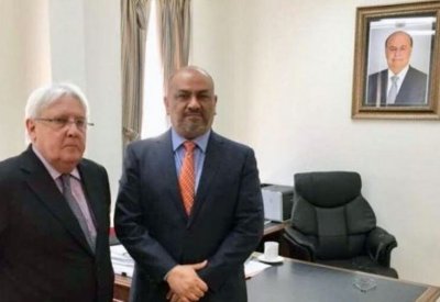 اليمن.. لقاء مرتقب بين هادي وغريفثس حول أجندة المشاورات