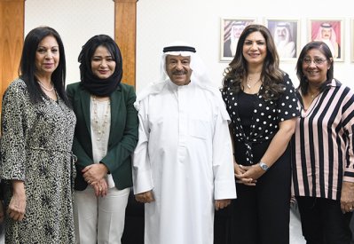 رئيس مجلس الشورى يستقبل رئيسة جمعية المرأة البحرينية