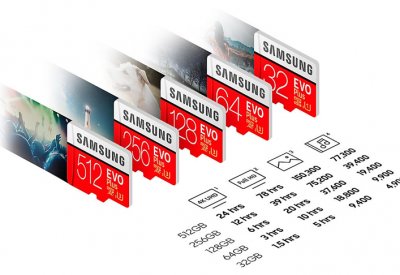 سامسونج تطلق أول بطاقة MicroSD لها بسعة 512GB 