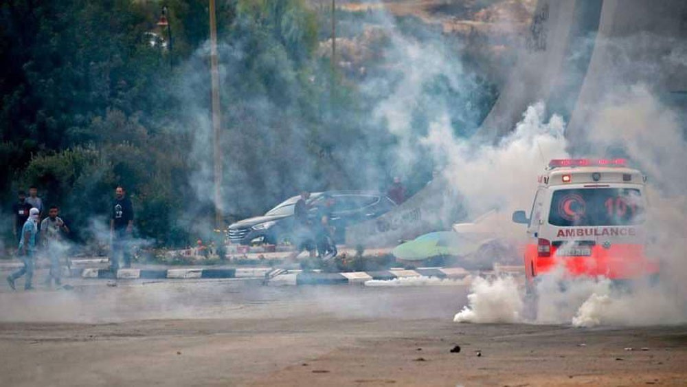 اشتباكات بين طلاب فلسطينيين والجيش الإسرائيلي بالضفة
