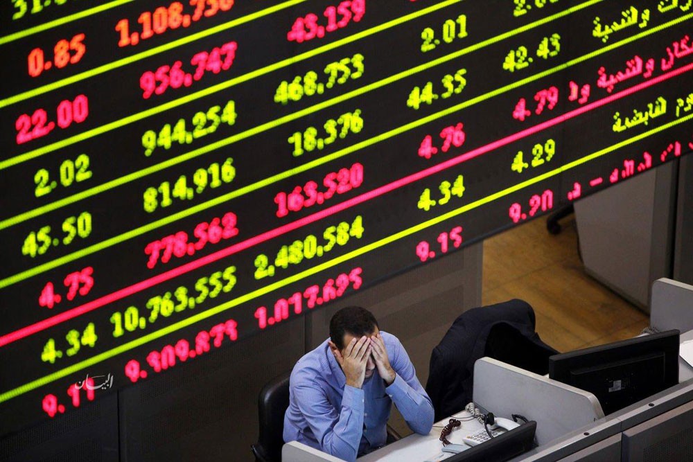 جلسة عاصفة بسوق مصر والأسهم تخسر 24.4 مليار جنيه