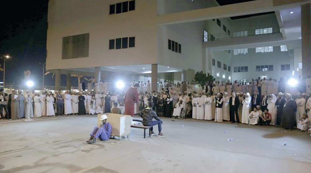 عبدالله ملك في مهرجان الدن العربي بعمان