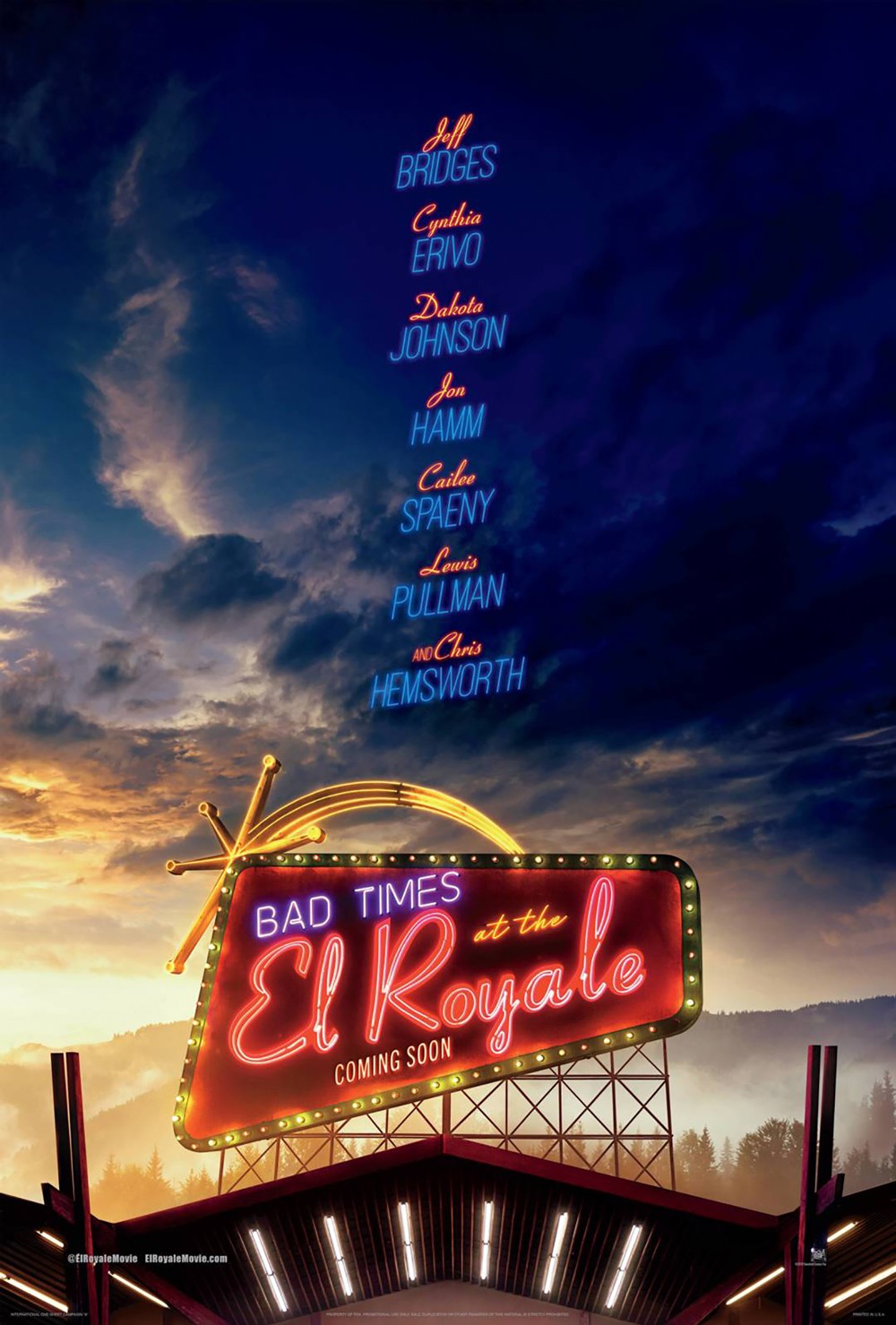 شاهدت لكم: فيلم الاثارة Bad Times at the El Royale