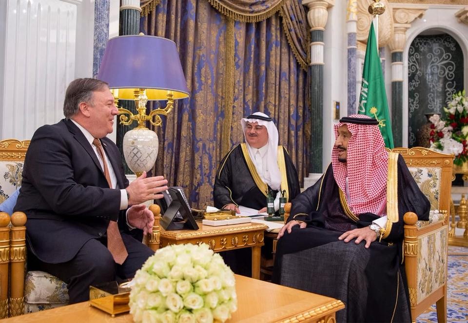 بومبيو يشكر الملك سلمان على شفافية التحقيق بقضية خاشقجي