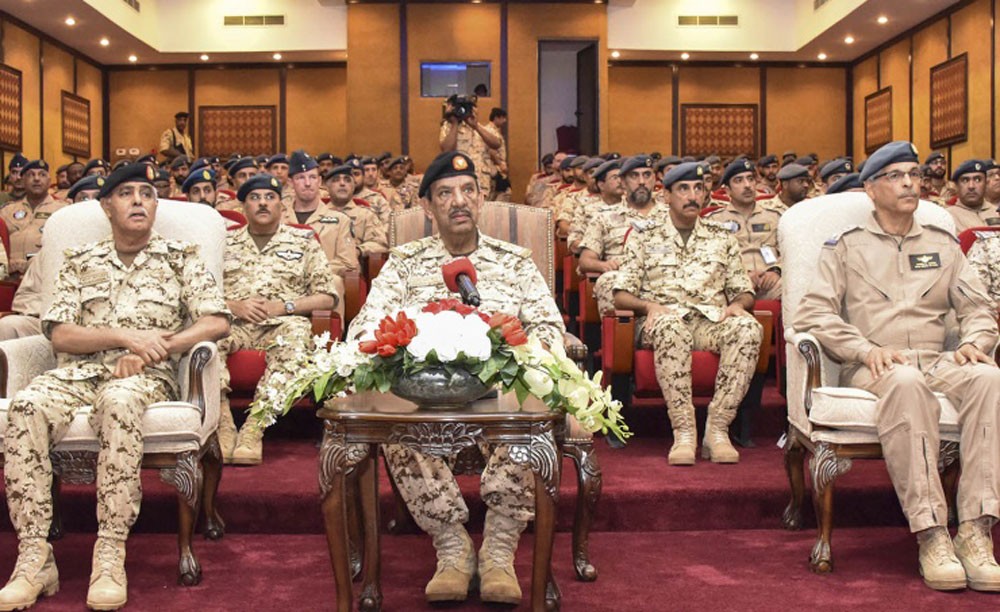 افتتاح التمرين الجوي المشترك الربط الأساسي 2018