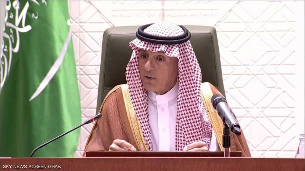  الجبير يؤكد حرص المملكة على محاسبة المسؤولين عن مقتل خاشقجي