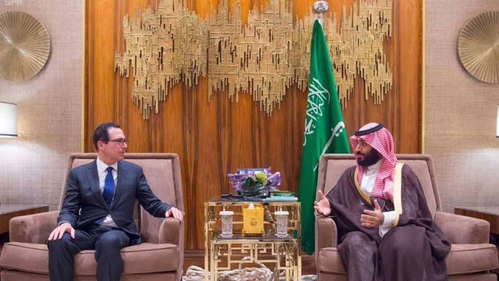  محمد بن سلمان ووزير الخزانة الأميركي يؤكدان أهمية الشراكة