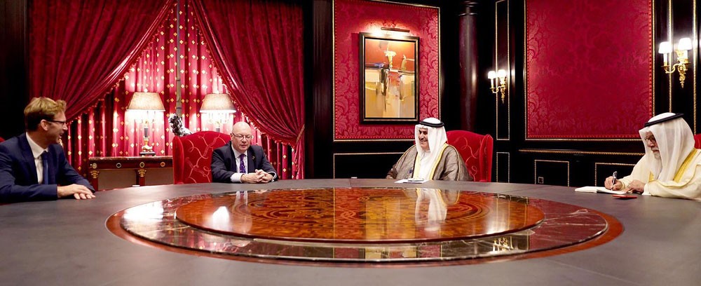 مساعد وزير الخارجية يجتمع مع وزيرة الدولة للشؤون الدولية بوزارة خارجية جمهورية رومانيا