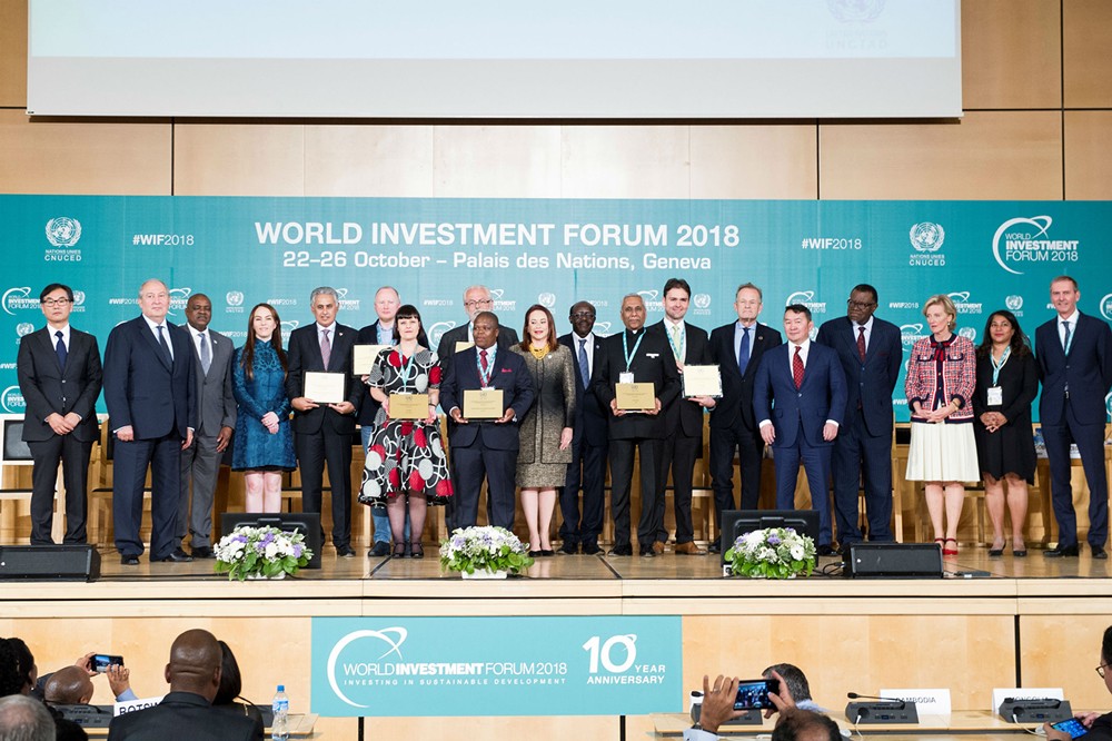 مجلس التنمية الاقتصادية يفوز بجائرة التميز من الأمم المتحدة بجذب الاستثمار