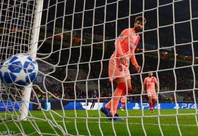  برشلونة يعود بالتعادل من أرض انتر ويبلغ دور الـ16