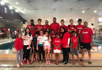 فريق بيست يشارك في بطولة Nautilus Annual Swim Meet الدولية بمسقط