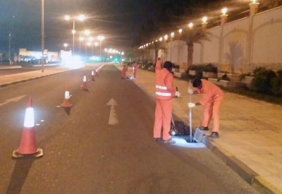 وزير الأشغال يوجه فريق الامطار باتخاذ الإجراءات الاحترازية