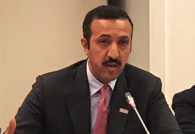 الشيخ عبدالله بن أحمد يشارك في القمة العالمية لمراكز الفكر ببروكسل