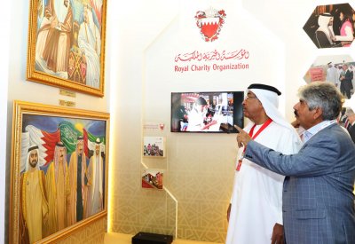 الخيرية الملكية تشارك في معرض البحرين للطيران