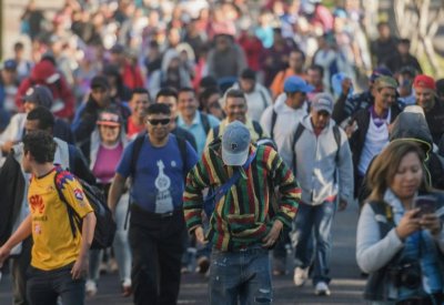قافلة مهاجرين جديدة تنطلق من السلفادور نحو أميركا