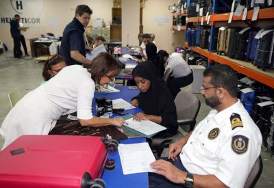 "الجمارك" تنهي 629 معاملة في سبيل انجاح معرض الجواهر العربية 2018