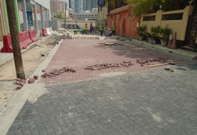 "الأشغال" تبدأ تطوير طرق العدلية "مجمع 338"