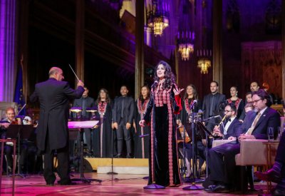 الفنانة زين عوض تغني في واشنطن بحضور ملك الأردن