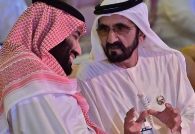 هكذا رحب حاكم دبي بولي عهد السعودية.. لك الوفاء يا محمد