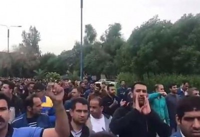 استمرار الاحتجاجات العمالية في الأهواز وسط طوق أمني