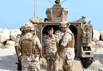 رئيس هيئة الأركان يتفقد المرحلة الختامية للتمرين المشترك "درع الشمال"