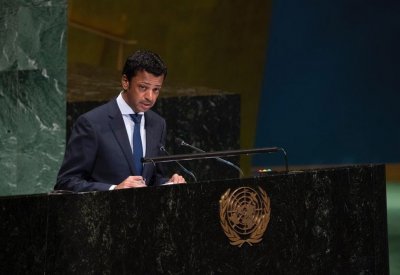 مندوب البحرين لدى الأمم المتحدة :  تحقيق السلام في الشرق الأوسط أساسه قيام دولة فلسطين المستقلة