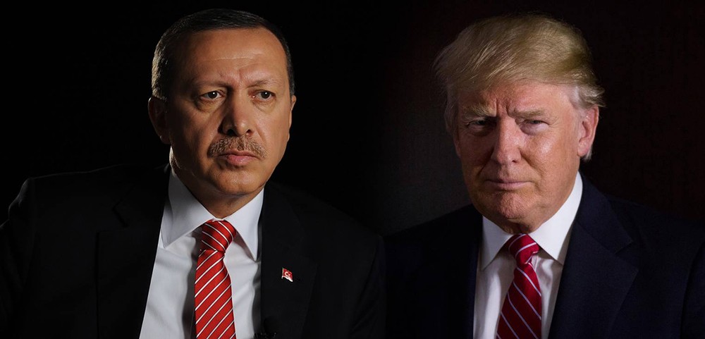 ترمب وأردوغان بحثا تطورات التنسيق بينهما بشمال سوريا