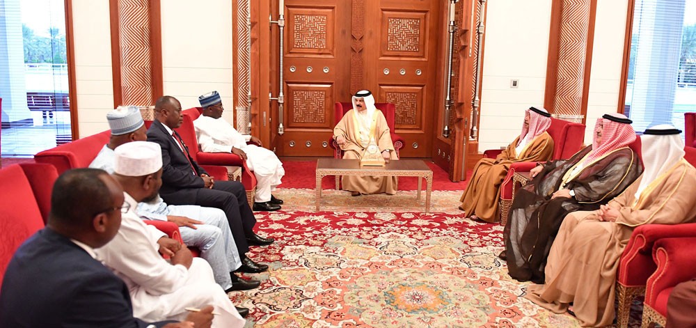 جلالة الملك يتسلم رسالة خطية من رئيس جمهورية غانا