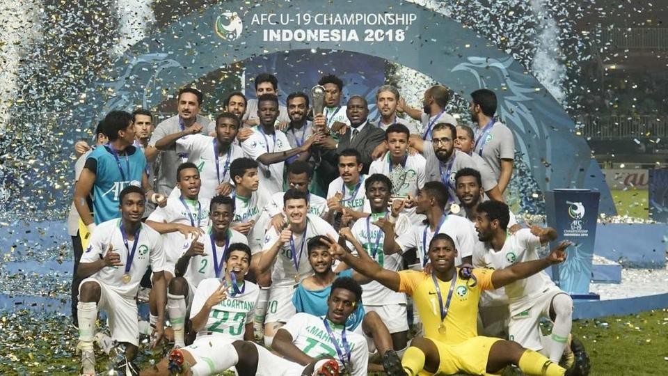 شاب السعودية يتوج بكأس آسيا للمرة الثالثة في تاريخه