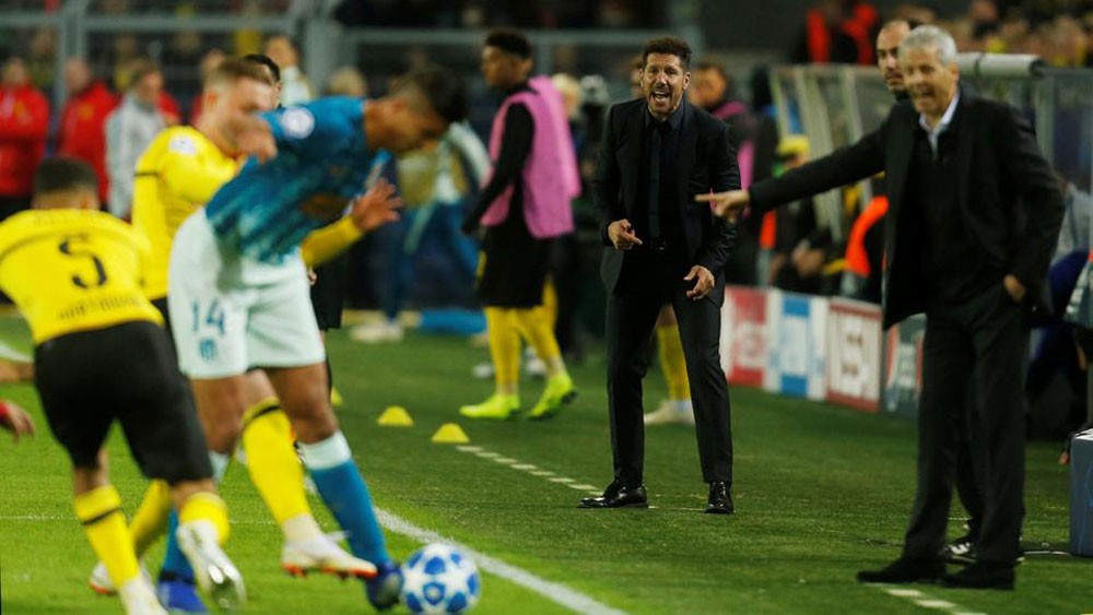 سيميوني يتطلع للثأر من دورتموند الألماني في الأبطال