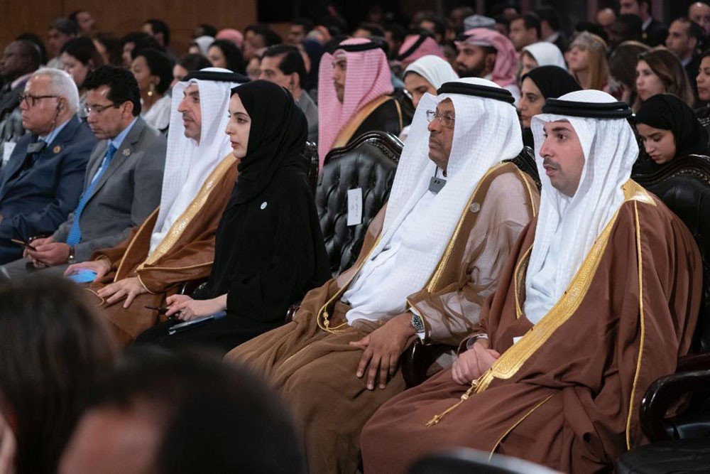 الجودر يشهد احتفاء منتدى شباب العالم بالمغفور له الشيخ زايد