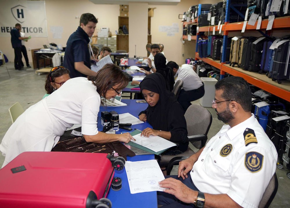 "الجمارك" تنهي 629 معاملة في سبيل انجاح معرض الجواهر العربية 2018