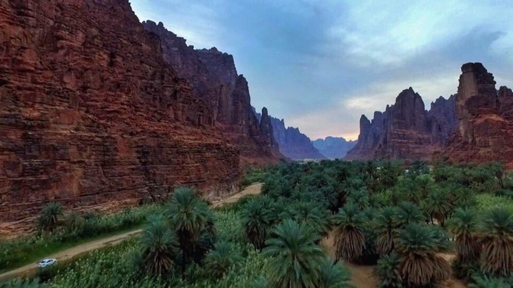 "وادي الديسة".. عنوان جديد للسياحة في غرب السعودية