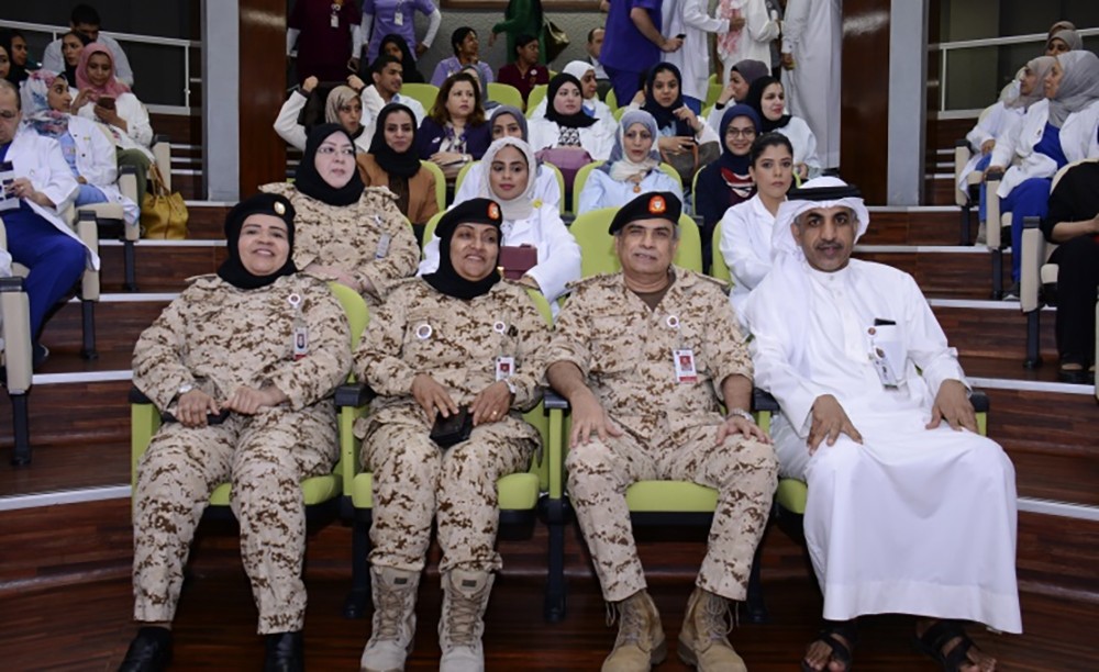 المستشفى العسكري يطلق أكبر حملة توعيه للوقاية من سرطان الفم