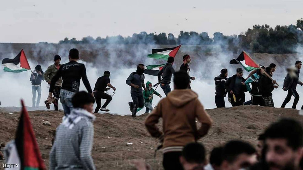  إصابة 14 فلسطينيا برصاص إسرائيلي عند حدود غزة