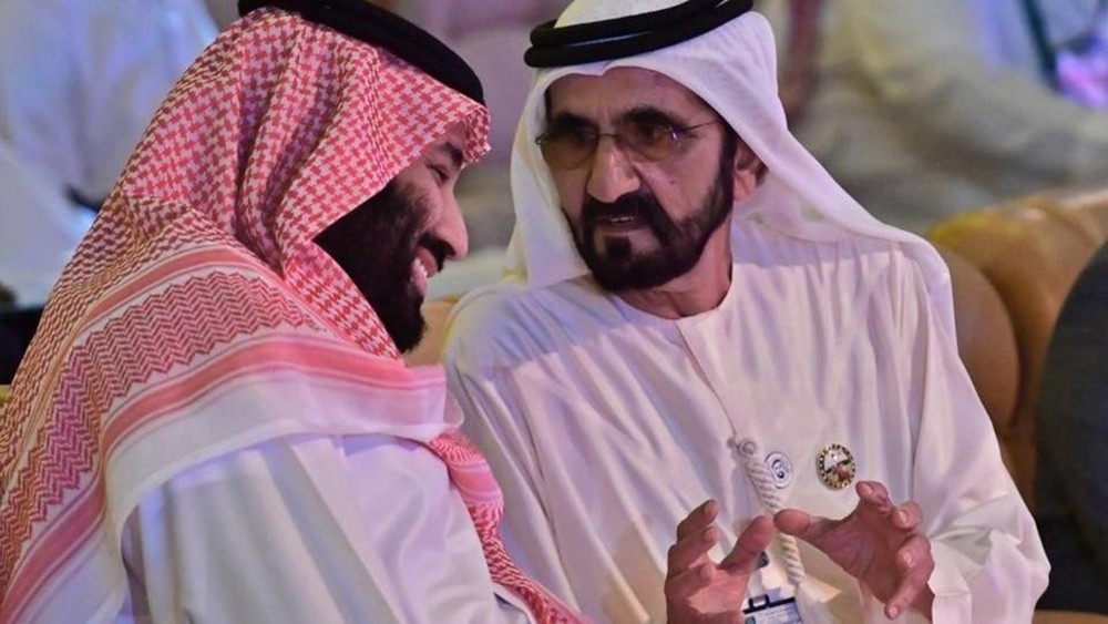 هكذا رحب حاكم دبي بولي عهد السعودية.. لك الوفاء يا محمد