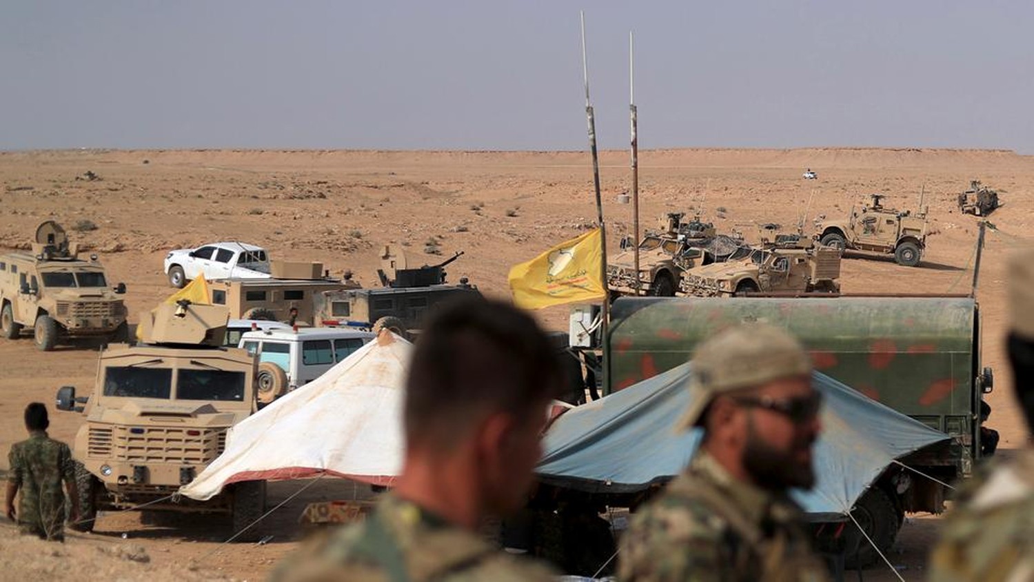 24 قتيلا من سوريا الديمقراطية في هجوم لداعش بدير الزور