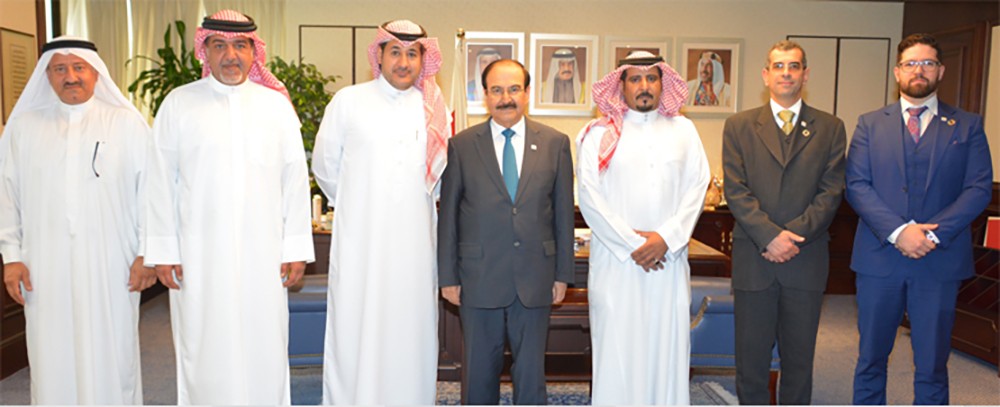 ميرزا يبحث مع شركة سعودية التقنيات الحديثة في اجهزة رفع كفاءة الطاقة الكهربائية