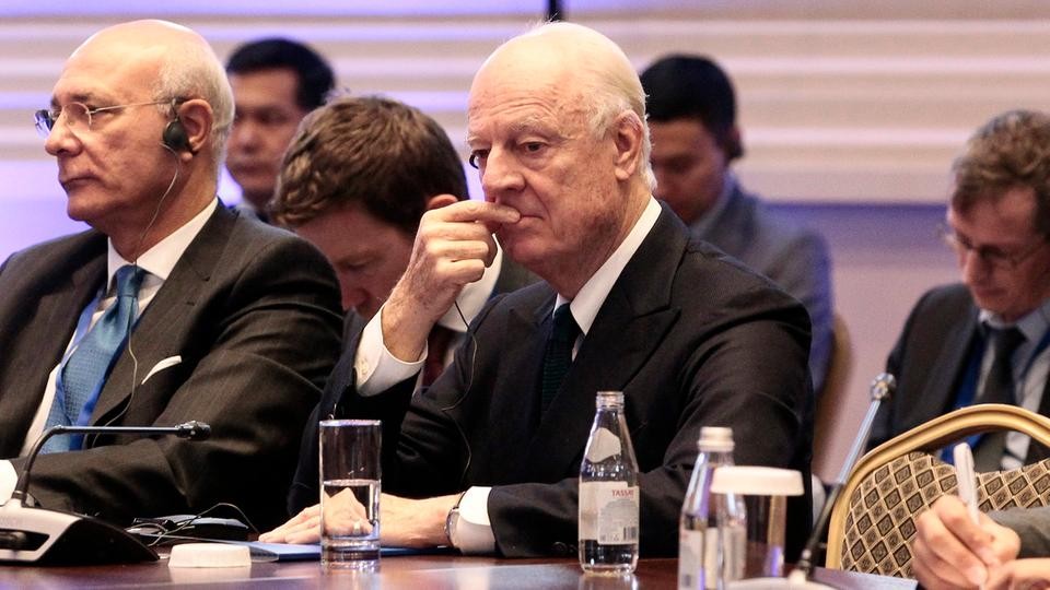 دي ميستورا: اجتماع أستانا حول سوريا كان فرصة مهدرة