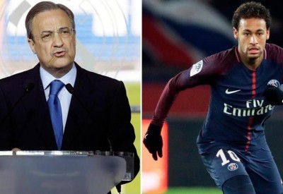 بيريز يستهدف نيمار ومبابي في حفل جائزة الكرة الذهبية