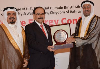 وزير شئون الكهرباء والماء يفتتح مؤتمر البحرين لطاقة المستقبل 2018